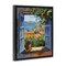Stupell Industries Mediterranean Window View Floater Framed Canvas Wall Art Design by LSR Design Studio